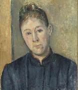Portrait of Madame Cezanne.